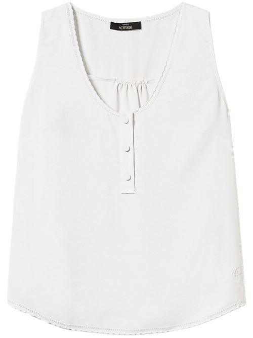 Canotta donna in crepe TWINSET ACTITUDE | 251AP224000632